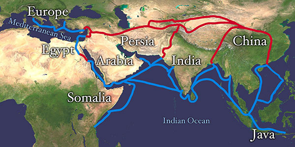 Spice Trade Routes