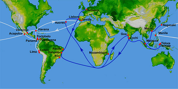 Spice Trade Routes